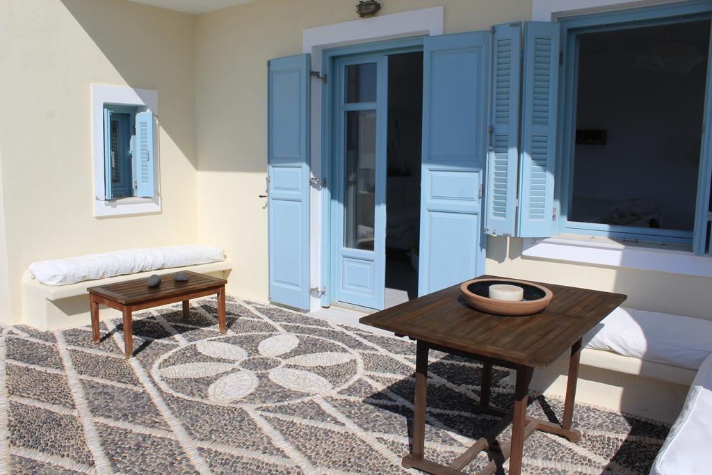 360 Blue Villa Fira  Bagian luar foto