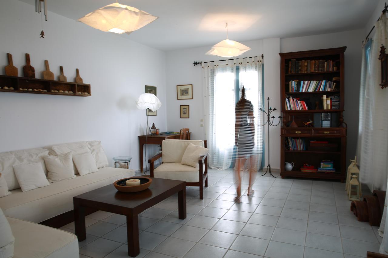 360 Blue Villa Fira  Bagian luar foto